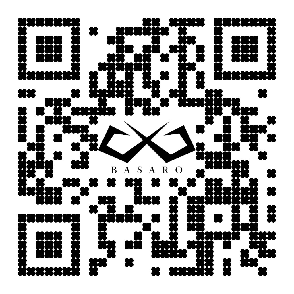 BASARO公式LINE QRコード